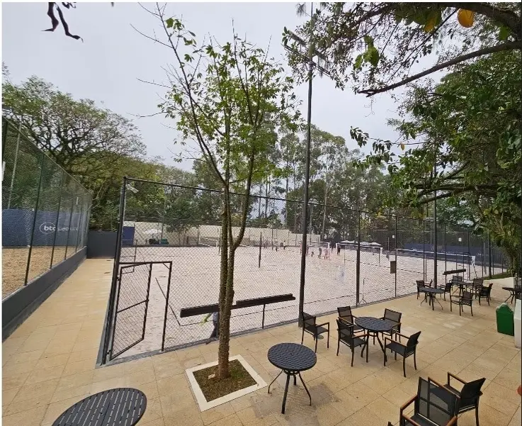 Alambrado para quadra de beach tennis