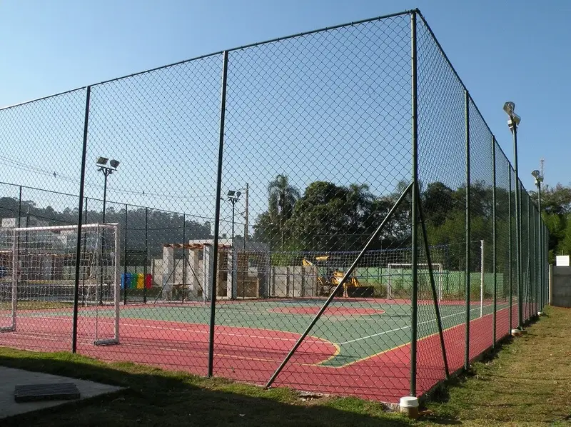 Alambrado para quadra de futebol