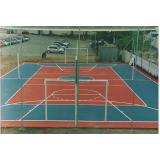 alambrado para quadra poliesportiva Jaguara