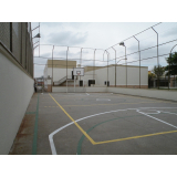 alambrado para quadra Ferraz de Vasconcelos