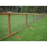 Cerca com Tela de Alambrado