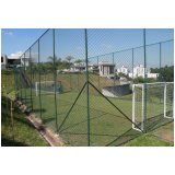 instalação de cercas e telas para campos de futebol Tremembé