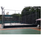 qual o preço de alambrado para quadra esportiva Cambuci