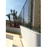 tela de proteção para muro preço Campo Belo